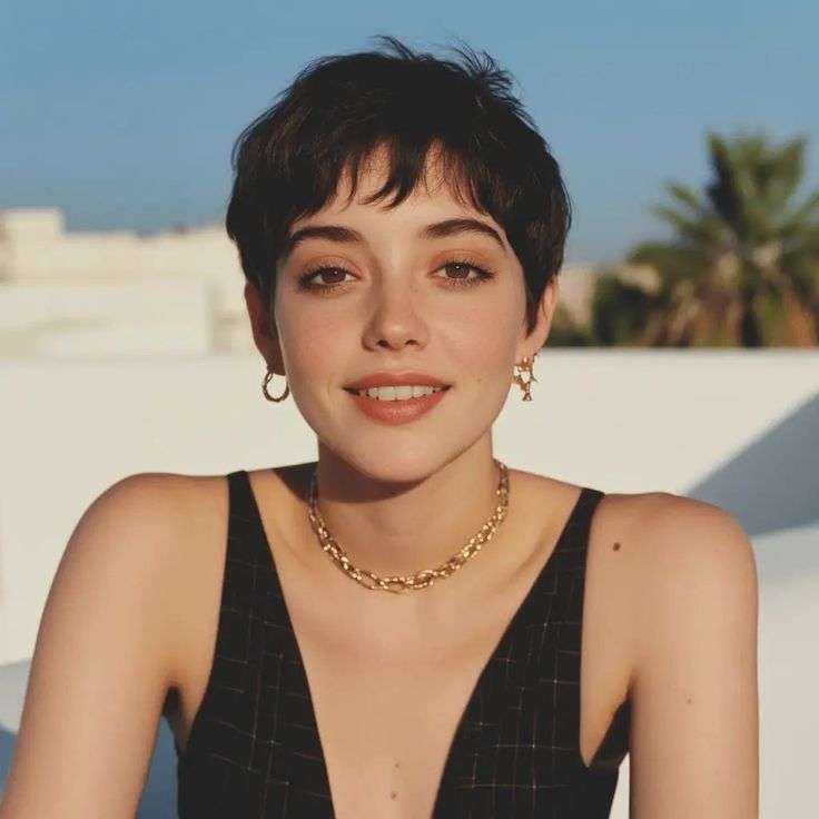 pixie haircut